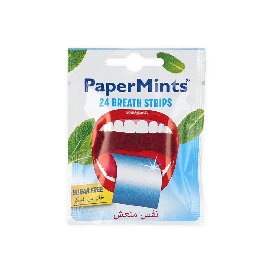 Paper Mints 24 Breath Strips - Sugar Free