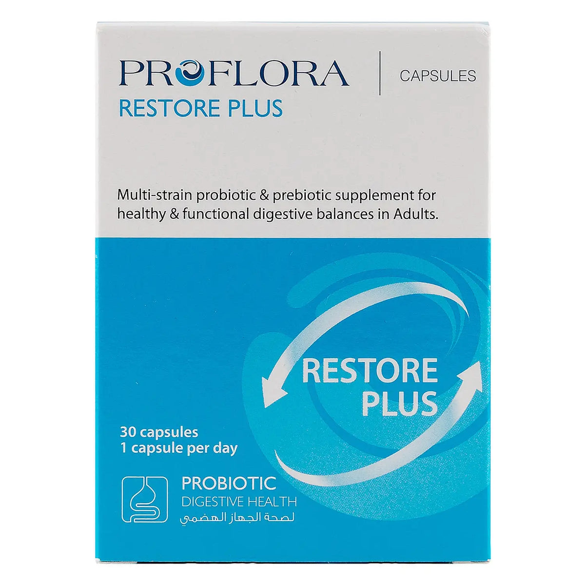52093-Proflora Restore Plus Probiotic 30 Capsules