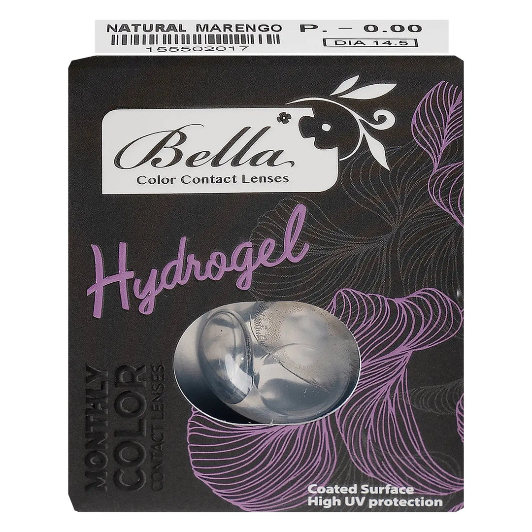 52094-Bella Diamond Color Monthly Lenses - Natural Marengo +2
