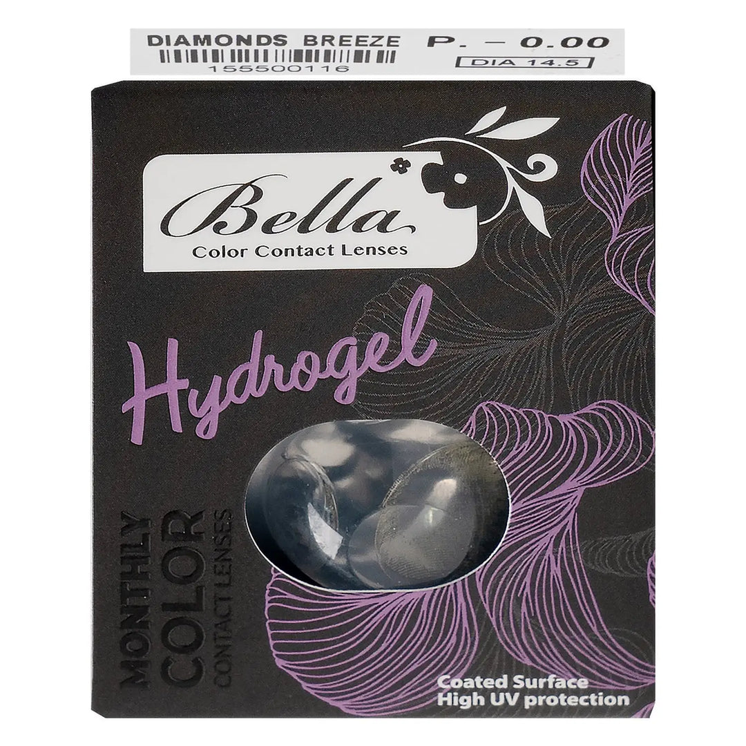 52095-Bella Diamond Color Monthly Lenses -  Breeze +2