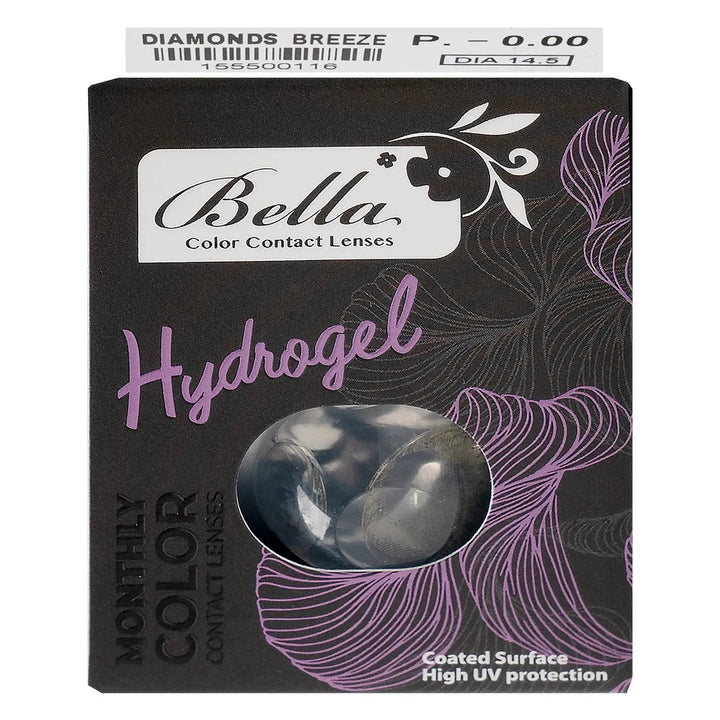 52095-Bella Diamond Color Monthly Lenses -  Breeze +2