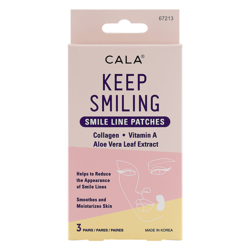 Cala Keep Smiling Smile Line Patches 3Pairs - 67213