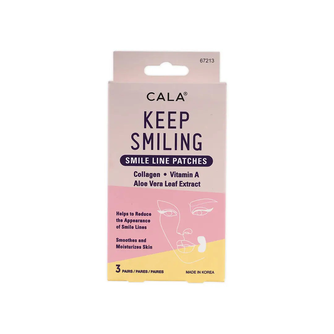 Cala Keep Smiling Smile Line Patches 3Pairs-67213
