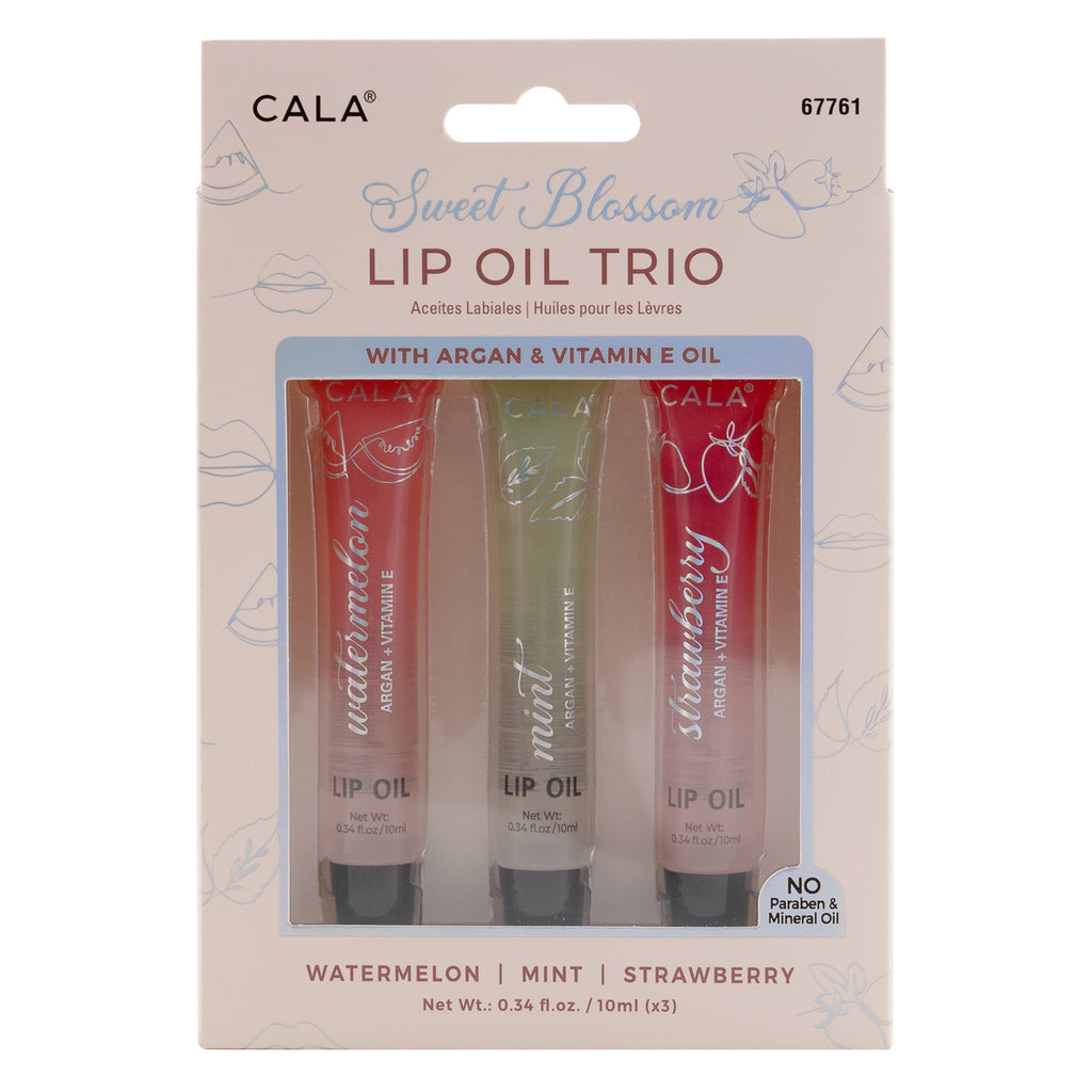 Cala Sweet Blossom Lip Oil Trio 10mlX3 - 67761