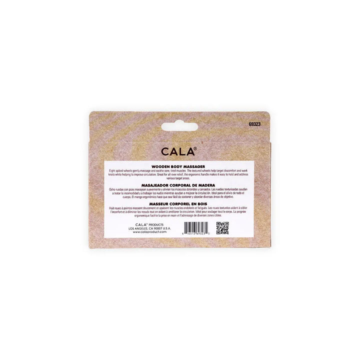 52107-Cala Wooden Body Massager +3