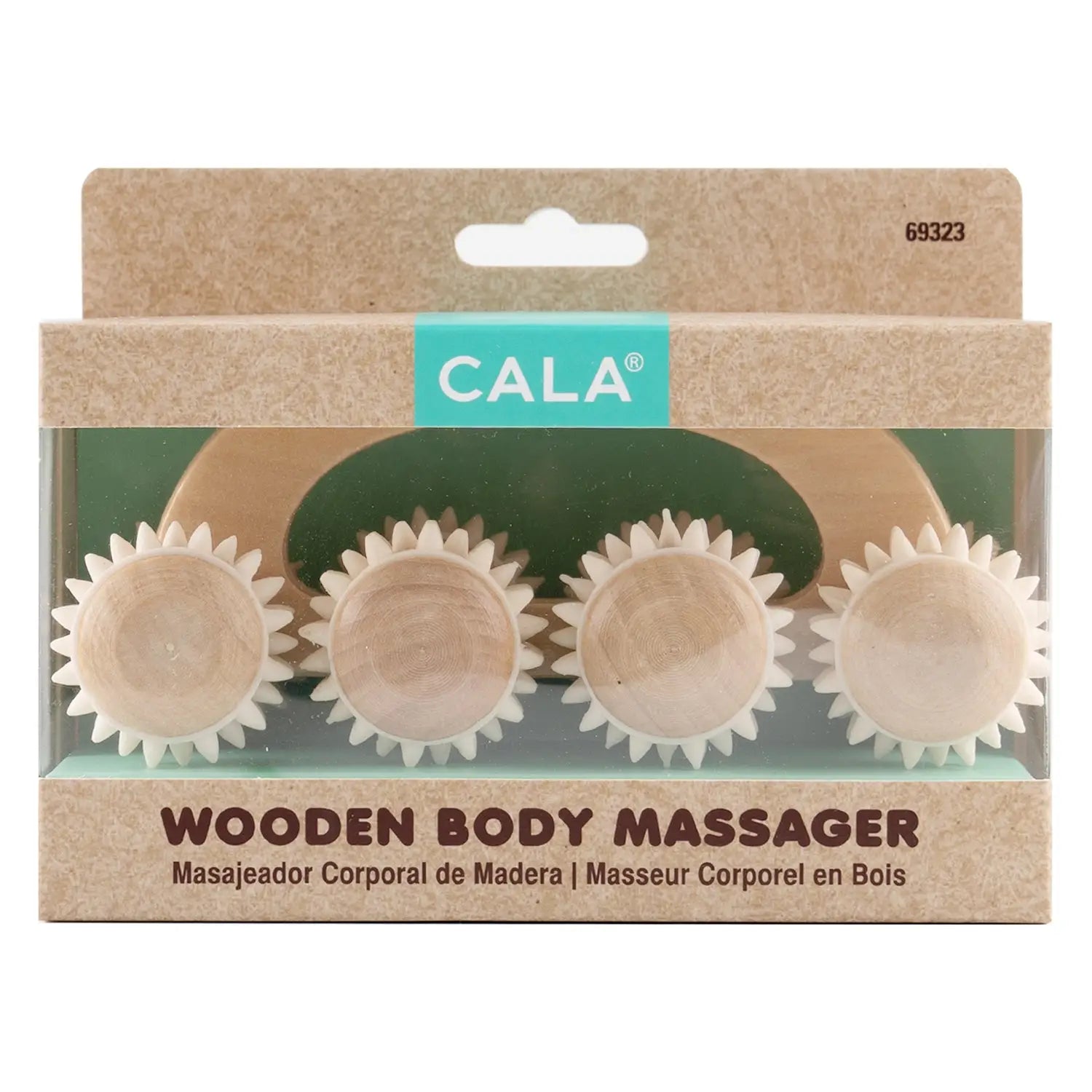 Cala Wooden Body Massager-69323