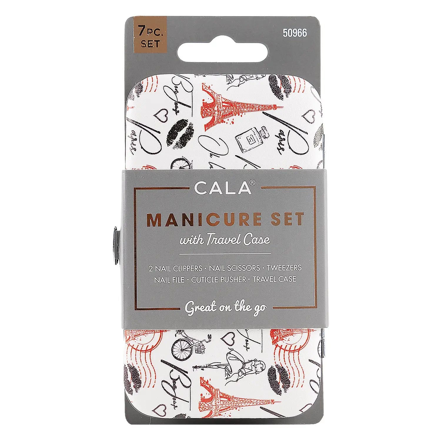 Cala Manicure Set With Travel Case-50966