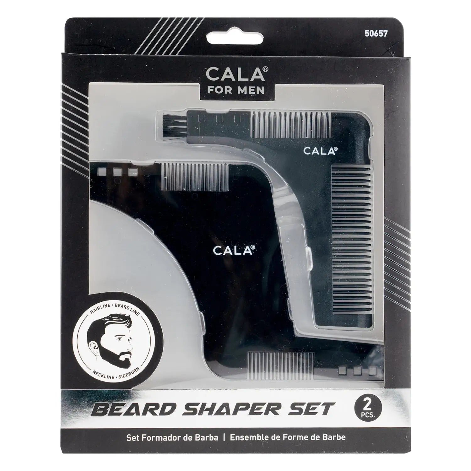 Cala Beard Shaper Set 2Pcs-50657
