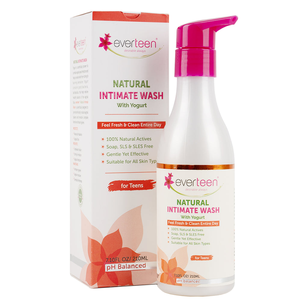 Everteen Natural Intimate Wash With Yogurt 210ml