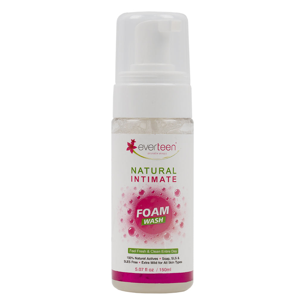 Everteen Natural Intimate Foam Wash 150ml