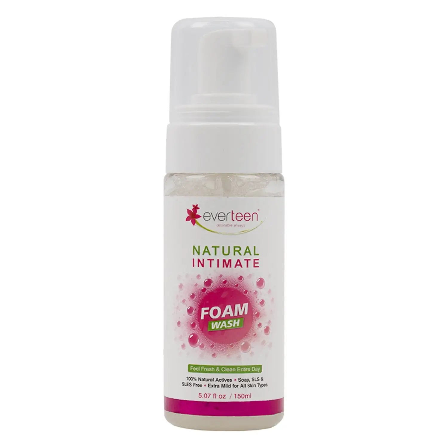 Everteen Natural Intimate Foam Wash 150ml