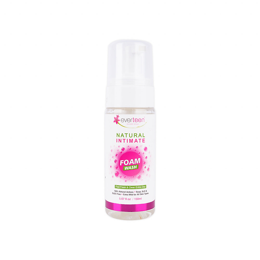 Everteen Natural Intimate Foam Wash 150ml
