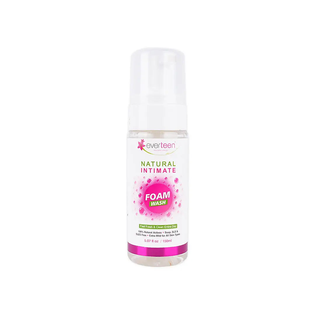 Everteen Natural Intimate Foam Wash 150ml