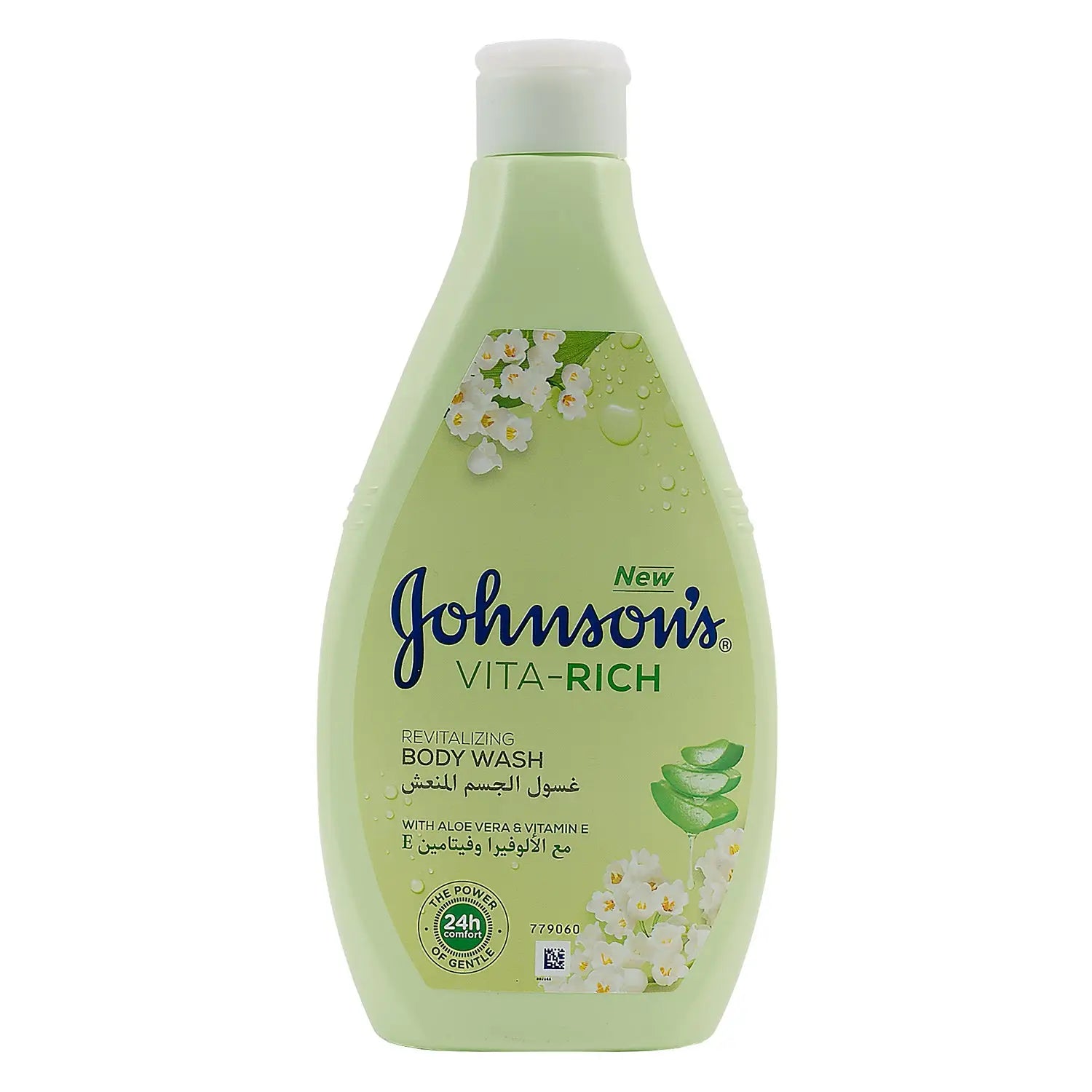 Johnson's Vita-Rich Body Wash 400ml-Aloe Vera & Vitamin E