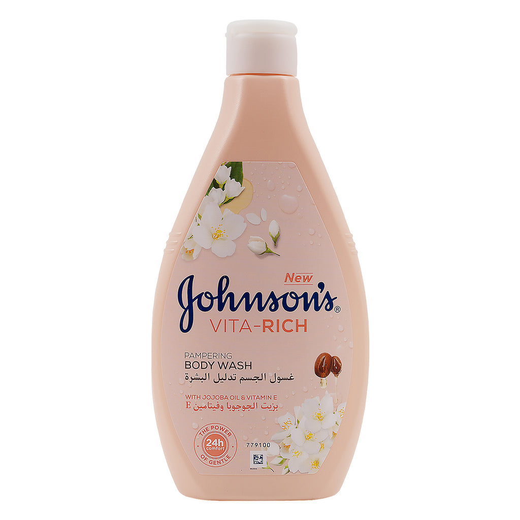 Johnson Vita-Rich Body Wash 250ml-Jojoba Oil & Vitamin E