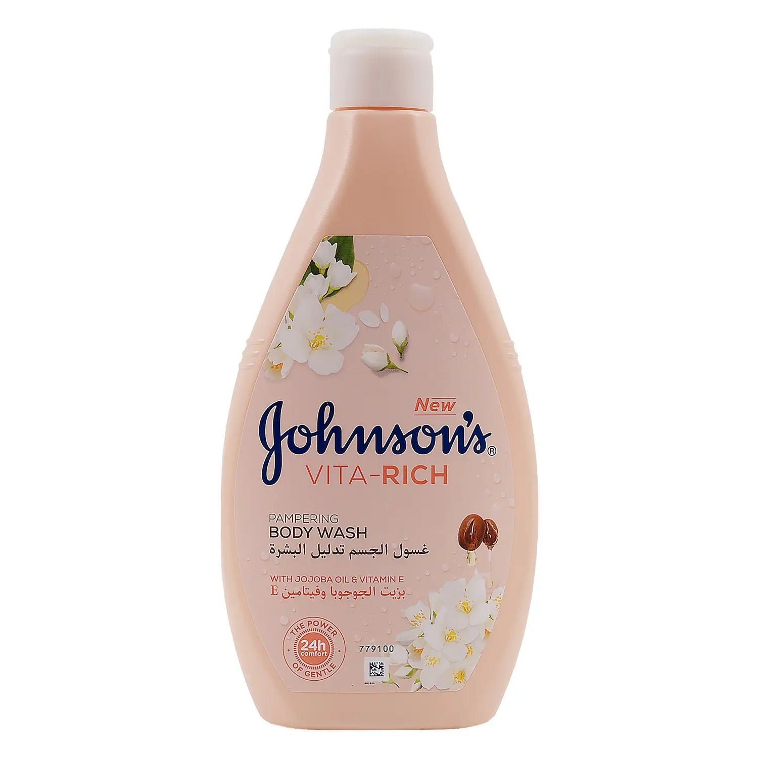 Johnson's Vita-Rich Body Wash 400ml-Jojoba Oil & Vitamin E