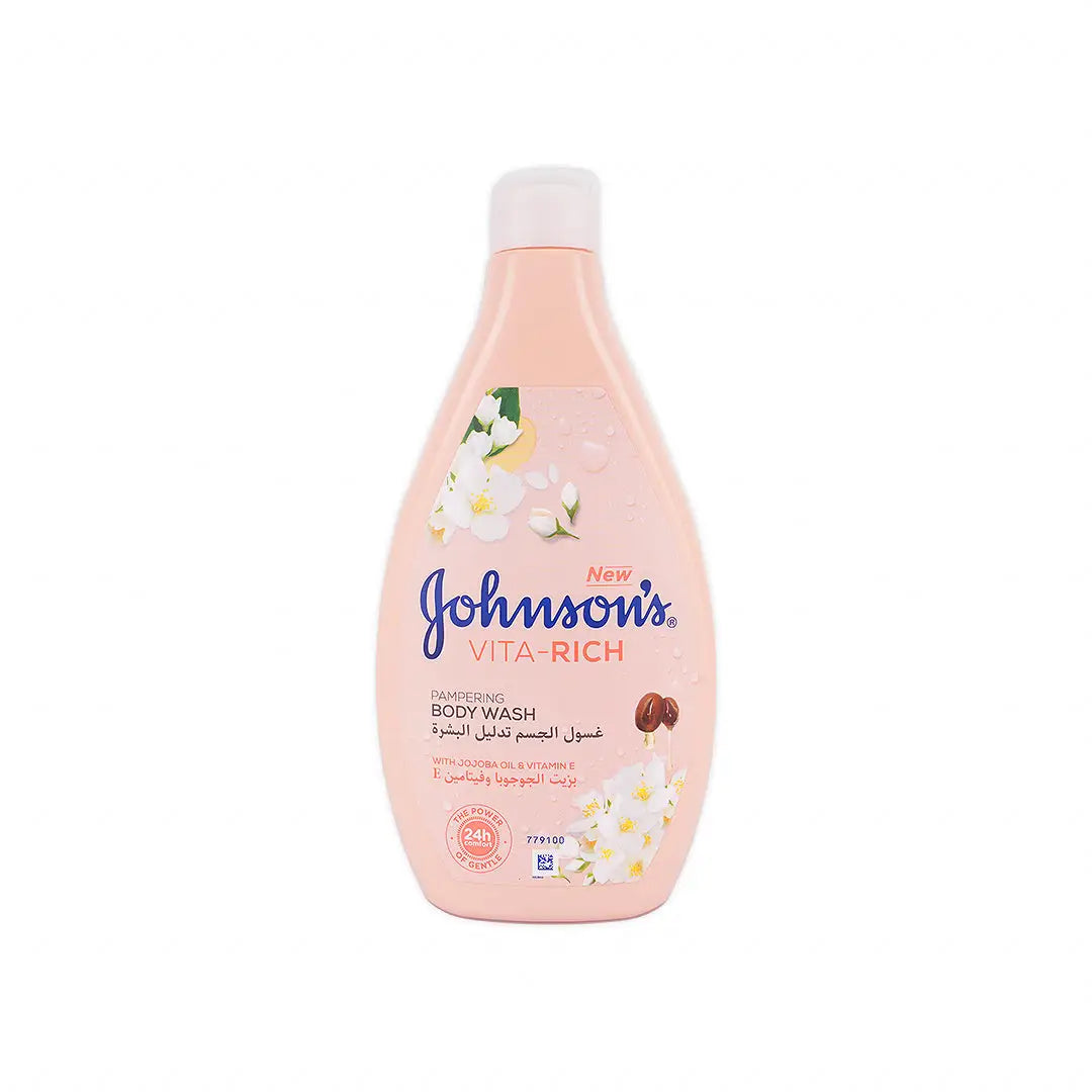 52155-Johnson's Vita-Rich Body Wash 400ml-Jojoba Oil & Vitamin E