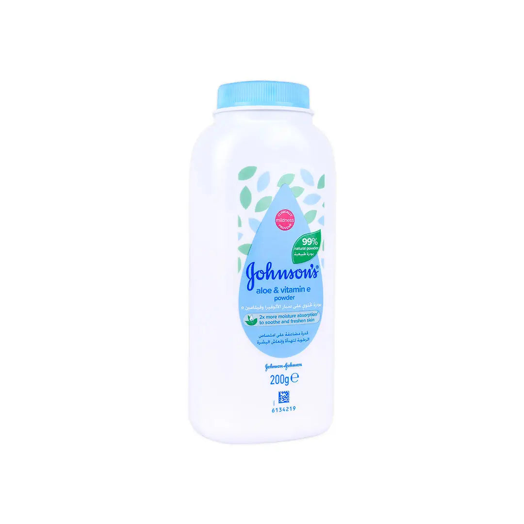 Johnson's Aloe & Vitamin E Baby Powder 200g