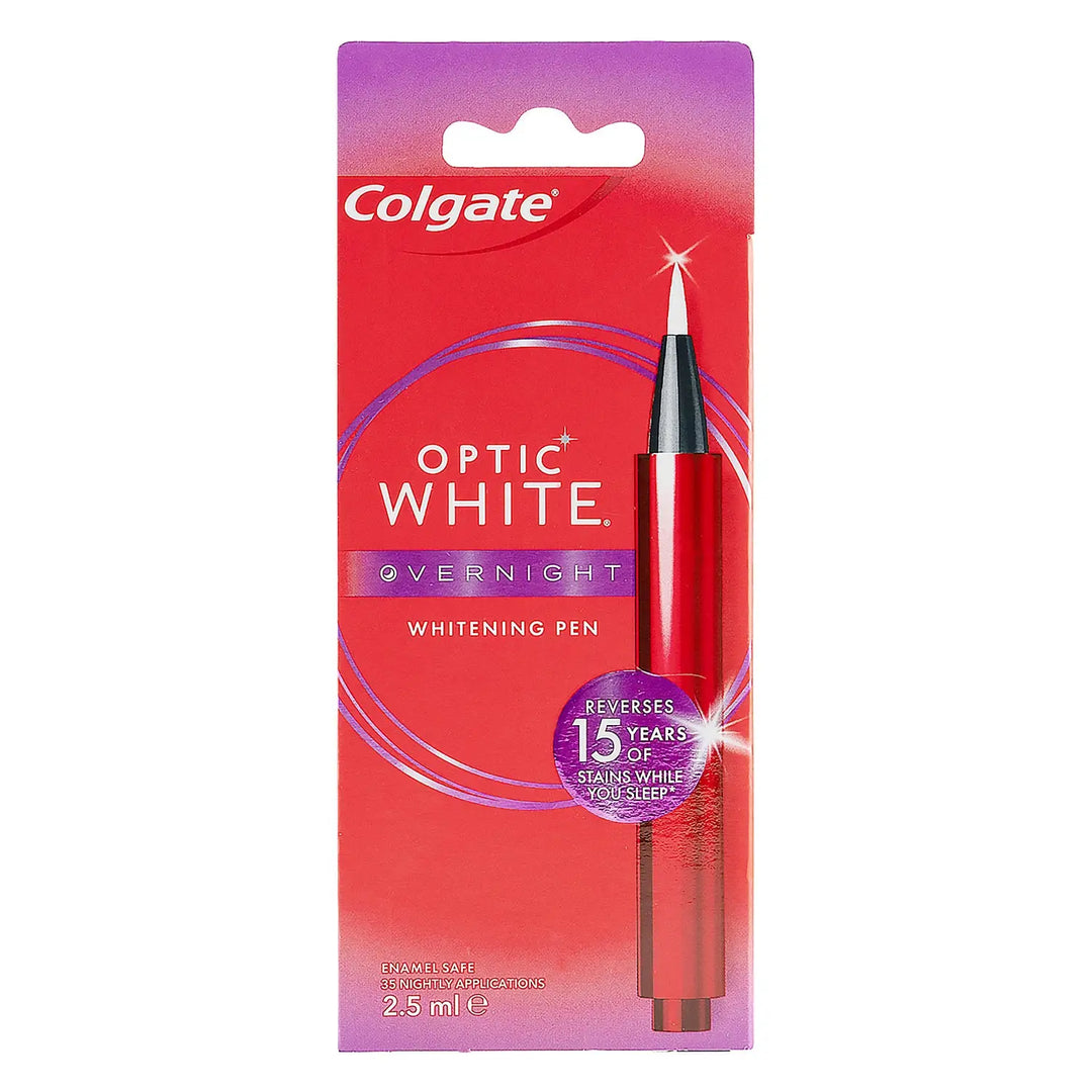 52160-Colgate Optic White Overnight Whitening Pen 2.5ml +2