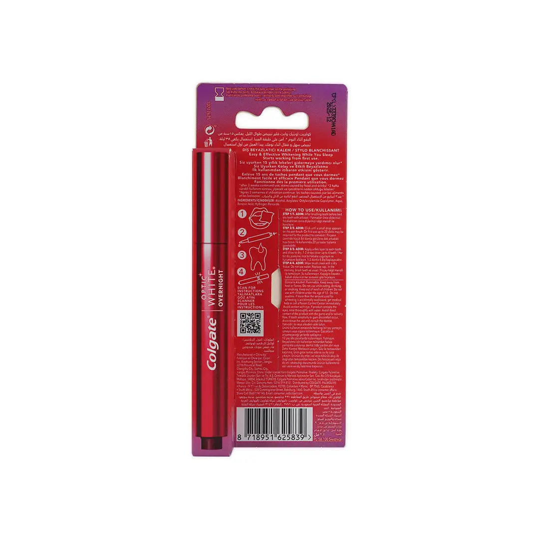 Colgate Optic White Overnight Whitening Pen 2.5ml
