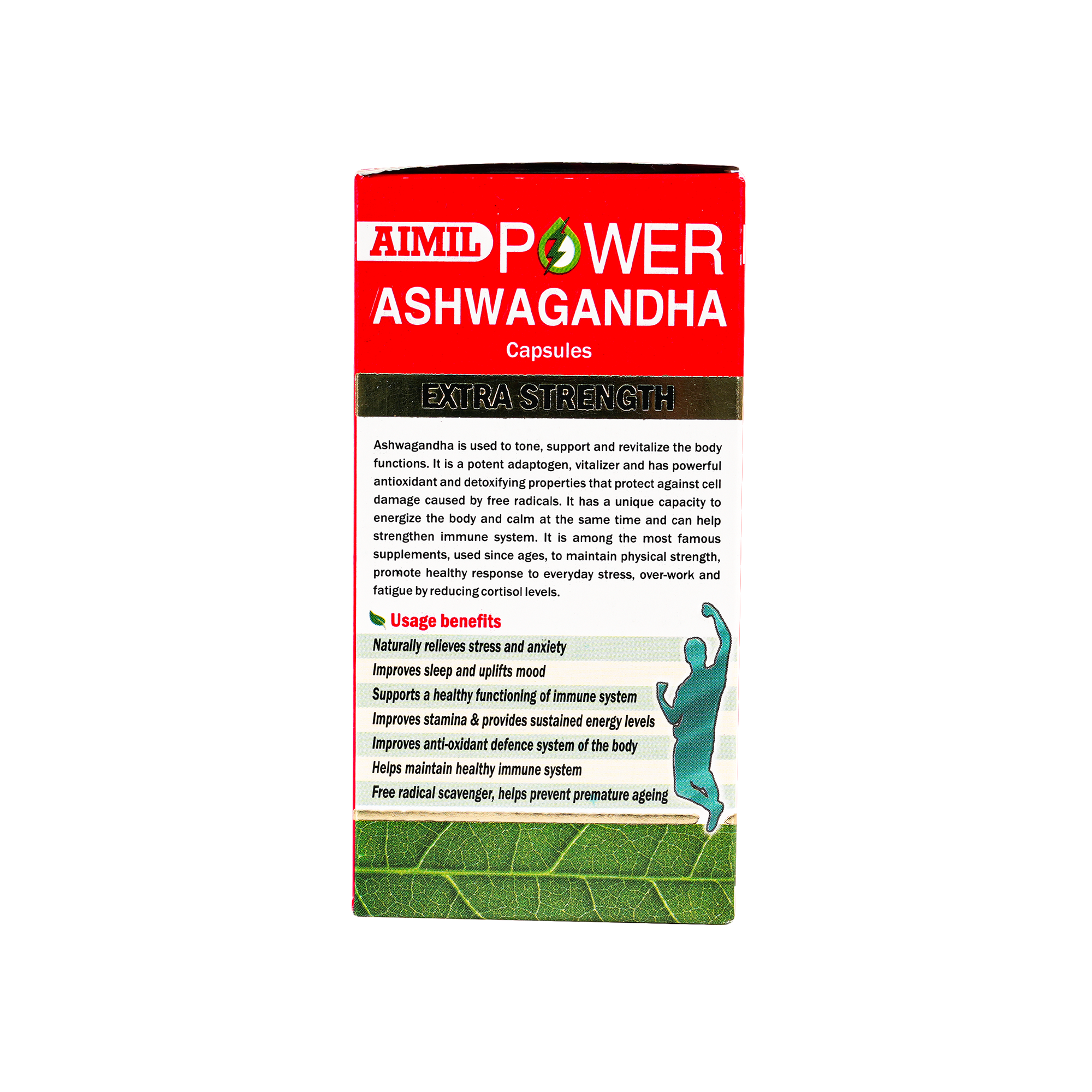 Aimil Power Ashwagandha Extra Strength 60 Capsules