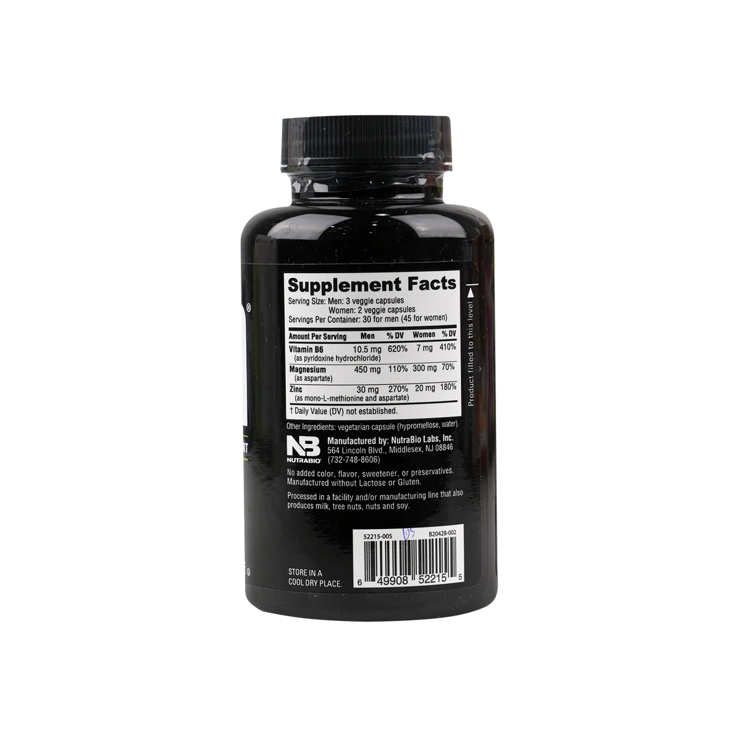 52164-Nutrabio ZMA Anabolic Mineral 90Capsules +1