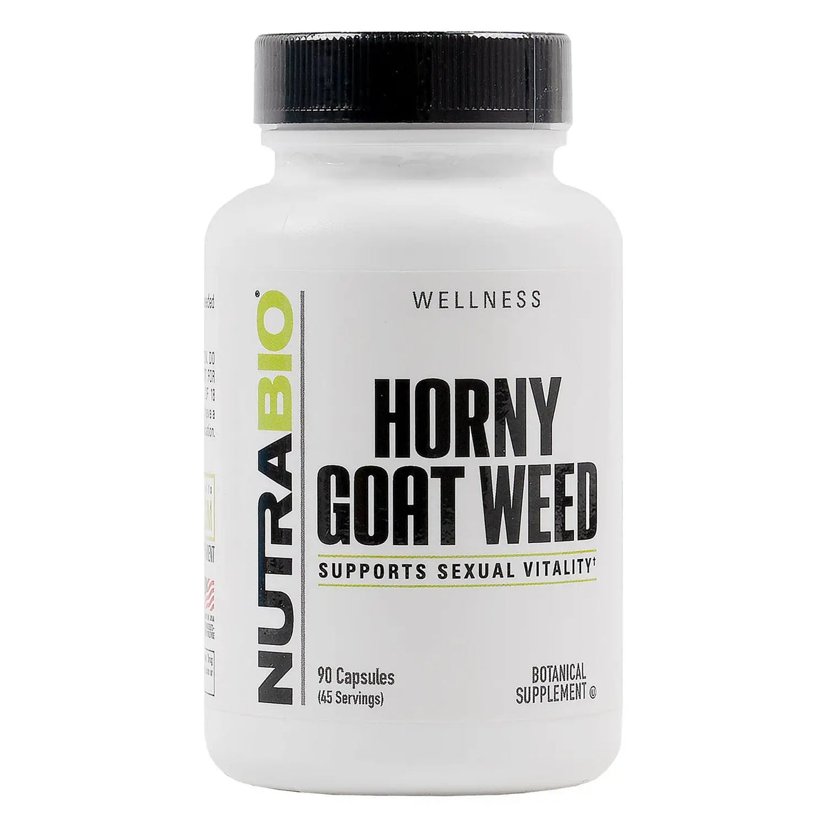 52165-Nutrabio Horny Goat Weed 90Capsules