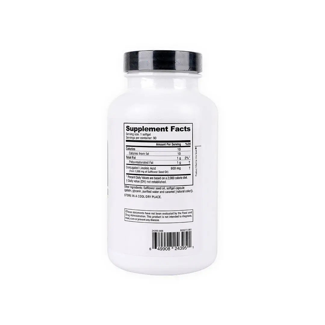 52166-Nutrabio CLA Conjugated Linoleic Acid 800mg 90Softgel +1