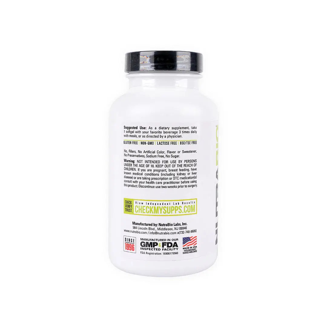 Nutrabio CLA Conjugated Linoleic Acid 800mg 90Softgel