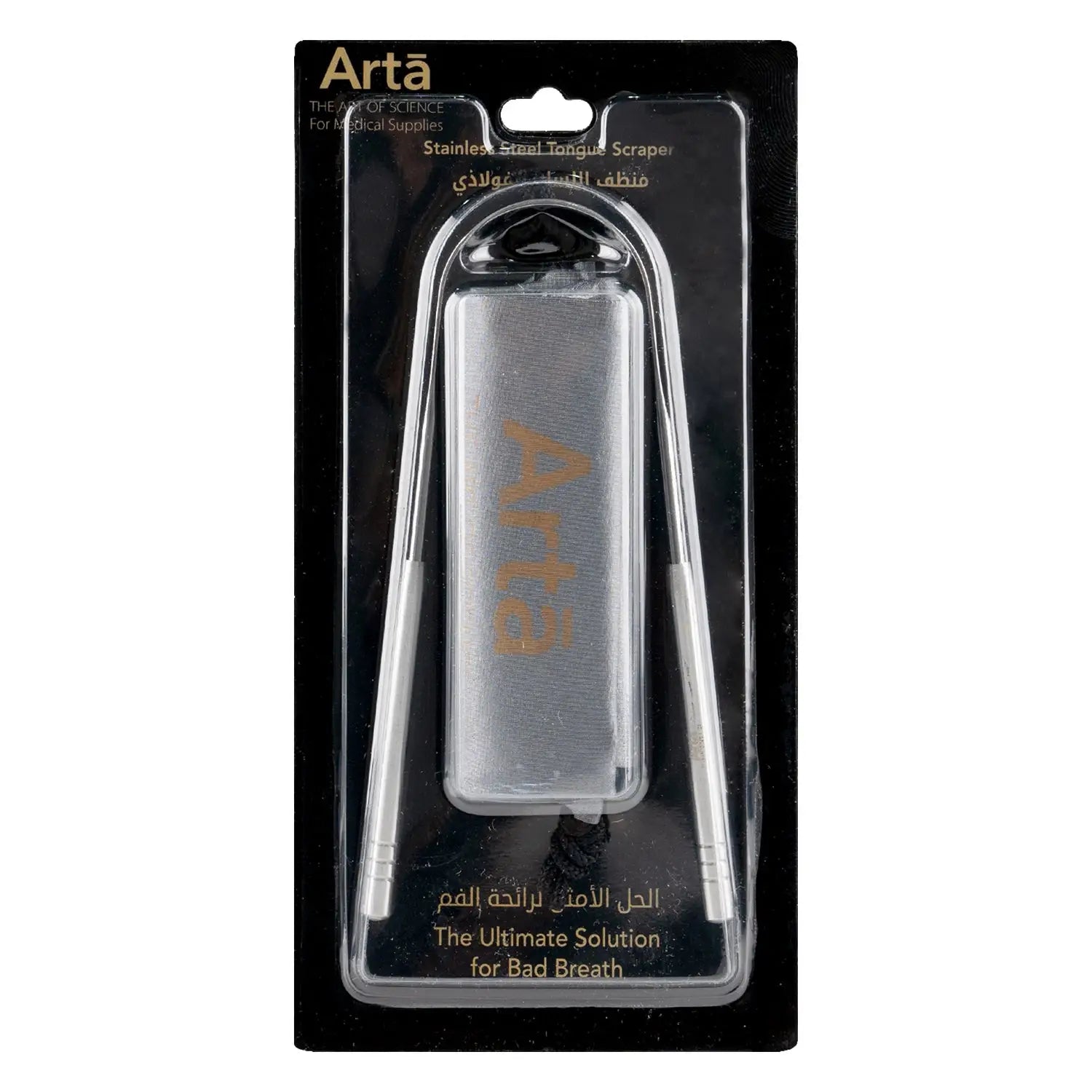 Arta Tongue Scraper Stainless Steel