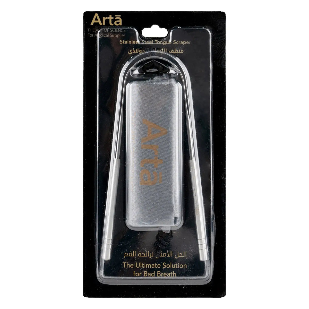 52169-Arta Tongue Scraper Stainless Steel