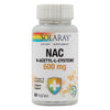 Solaray Nac N-Acetyl-L-Cysteine 600mg 60Veg Capsules