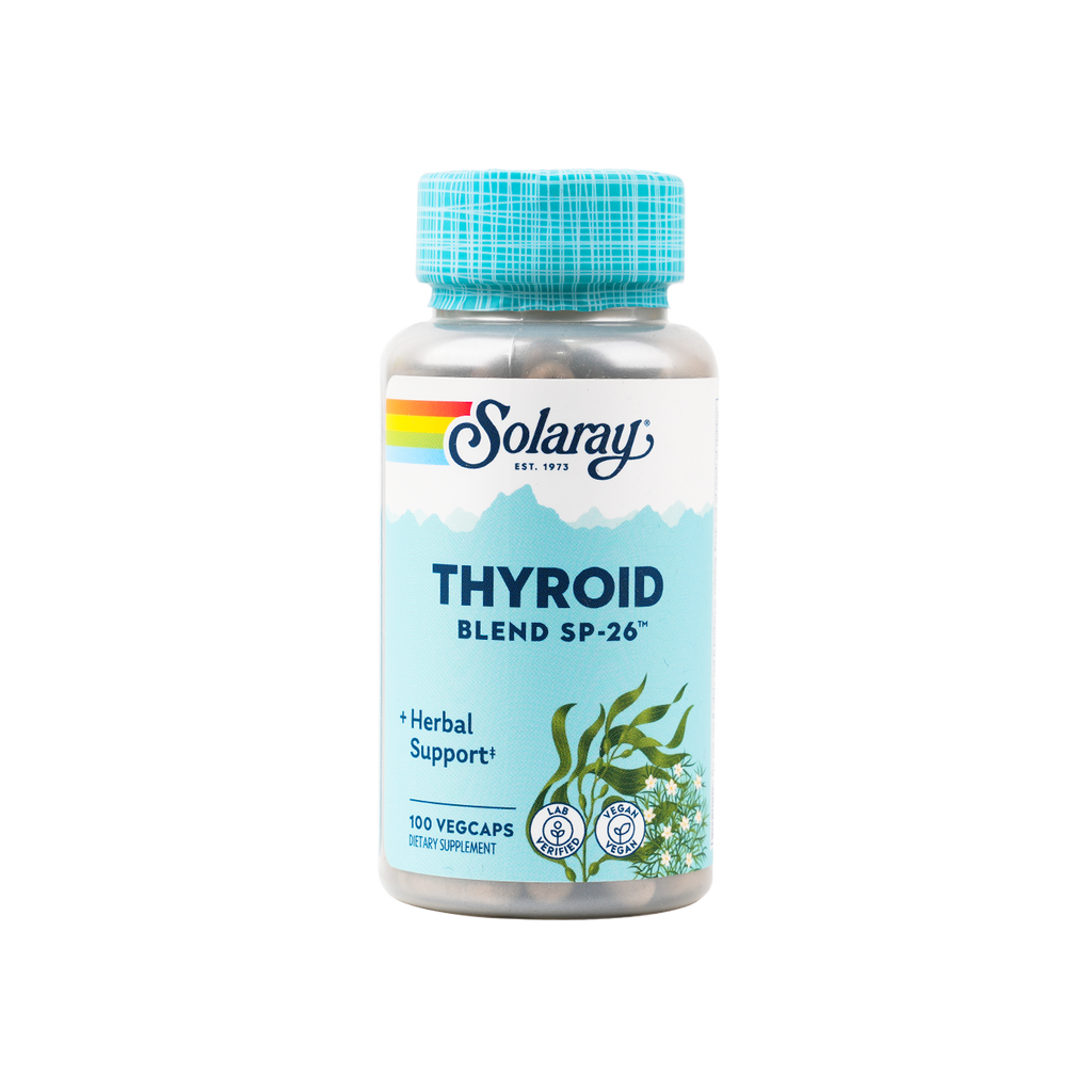 Solaray Thyroid Blend Sp-26 100Veg Capsules