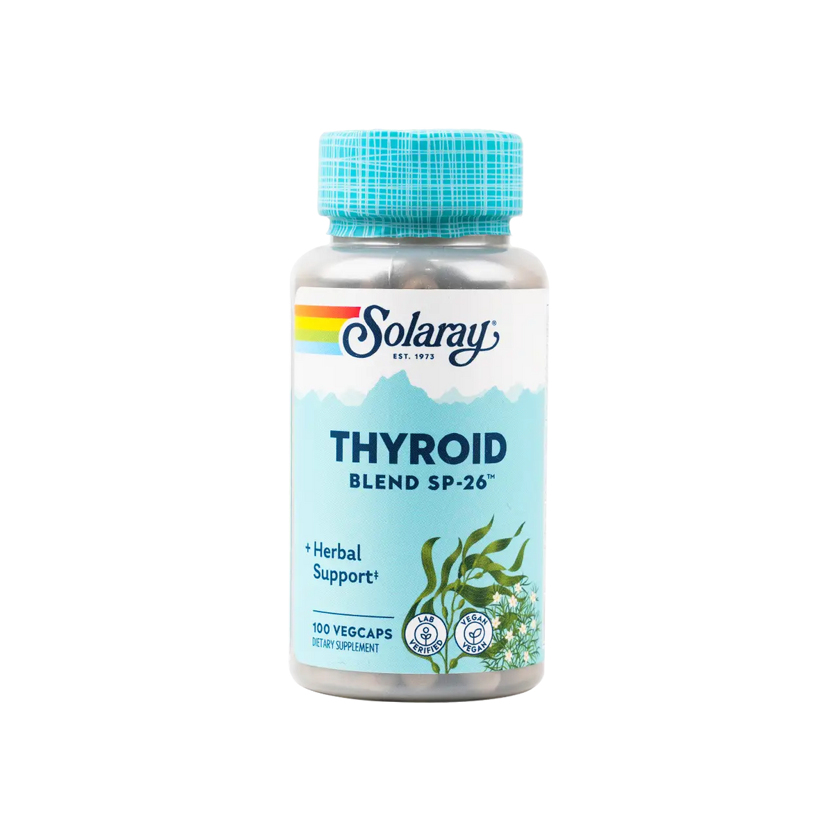 52183-Solaray Thyroid Blend Sp-26 100Veg Capsules