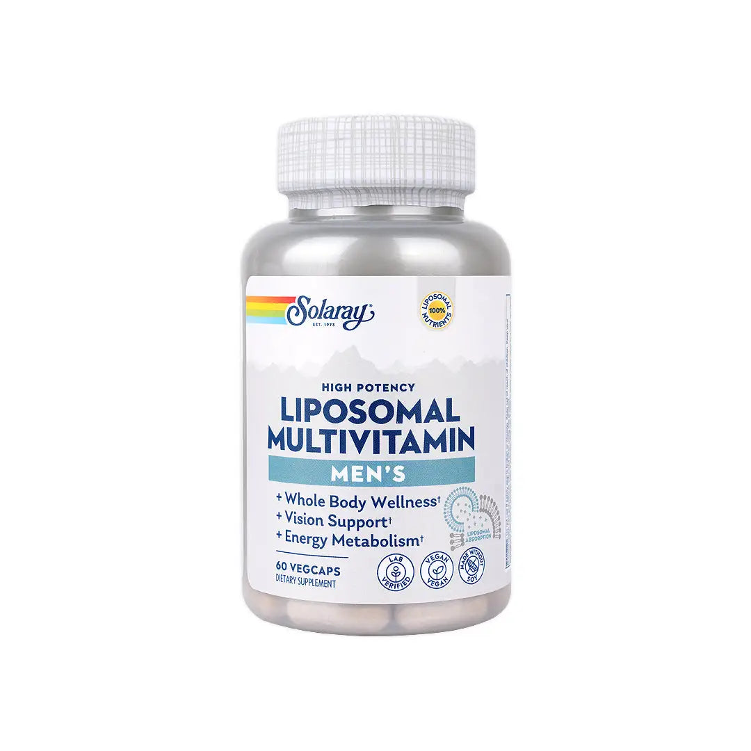 52184-Solaray liposomal MultiVitamin Men's 60 Vegcaps