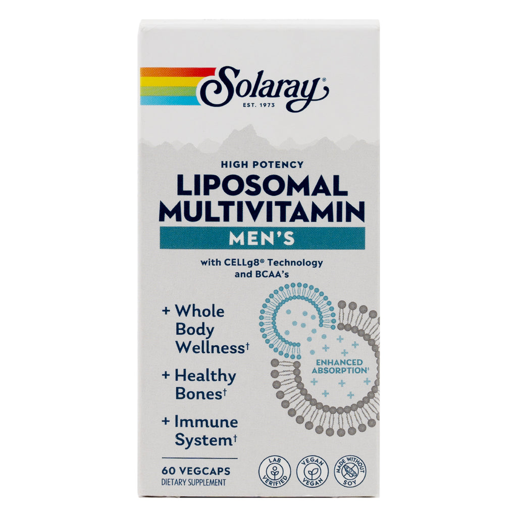 Solaray liposomal MultiVitamin Men's 60 Vegcaps