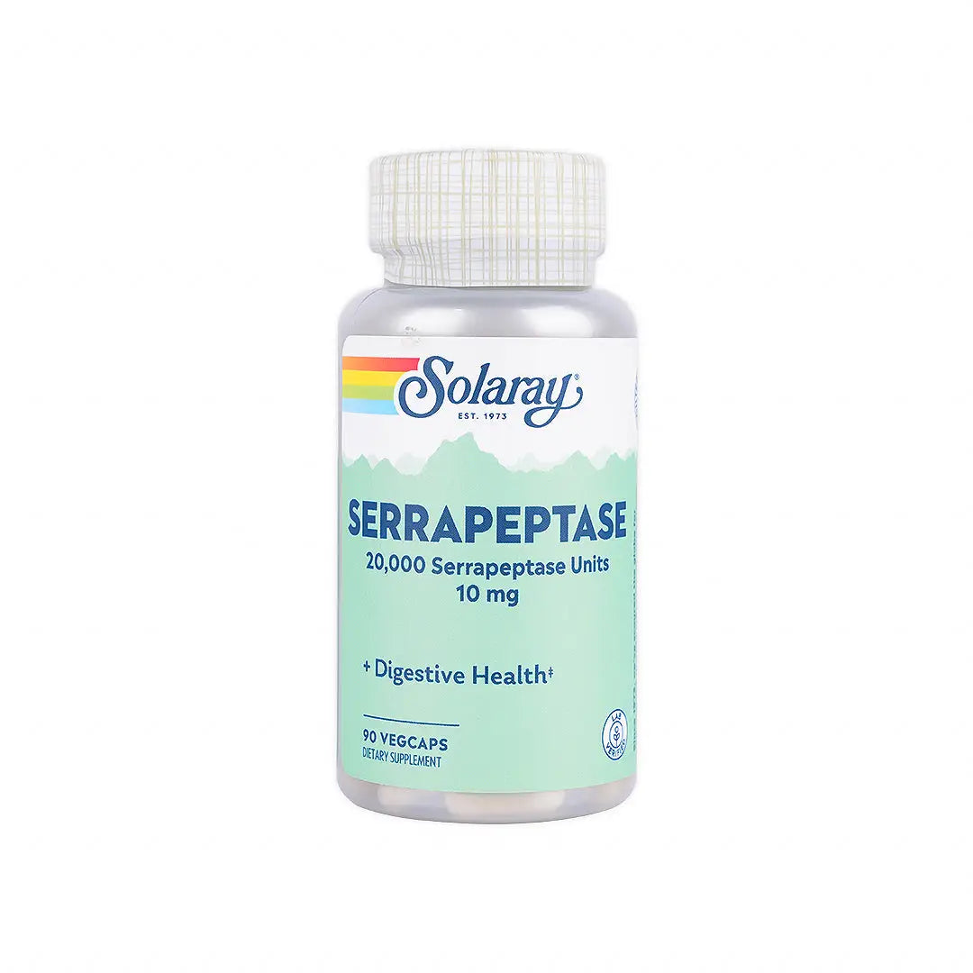 52185-Solaray Serrapeptase 10mg 90VegCaps