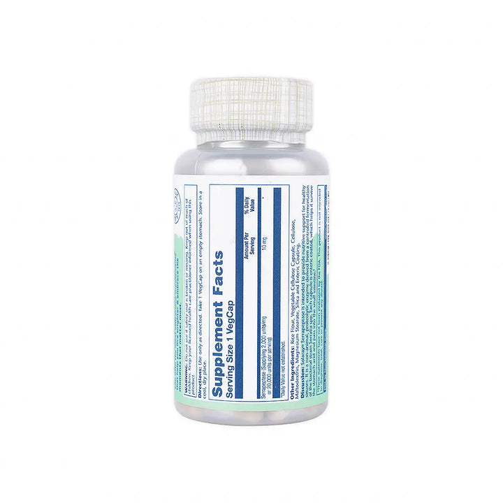 52185-Solaray Serrapeptase 10mg 90VegCaps +2