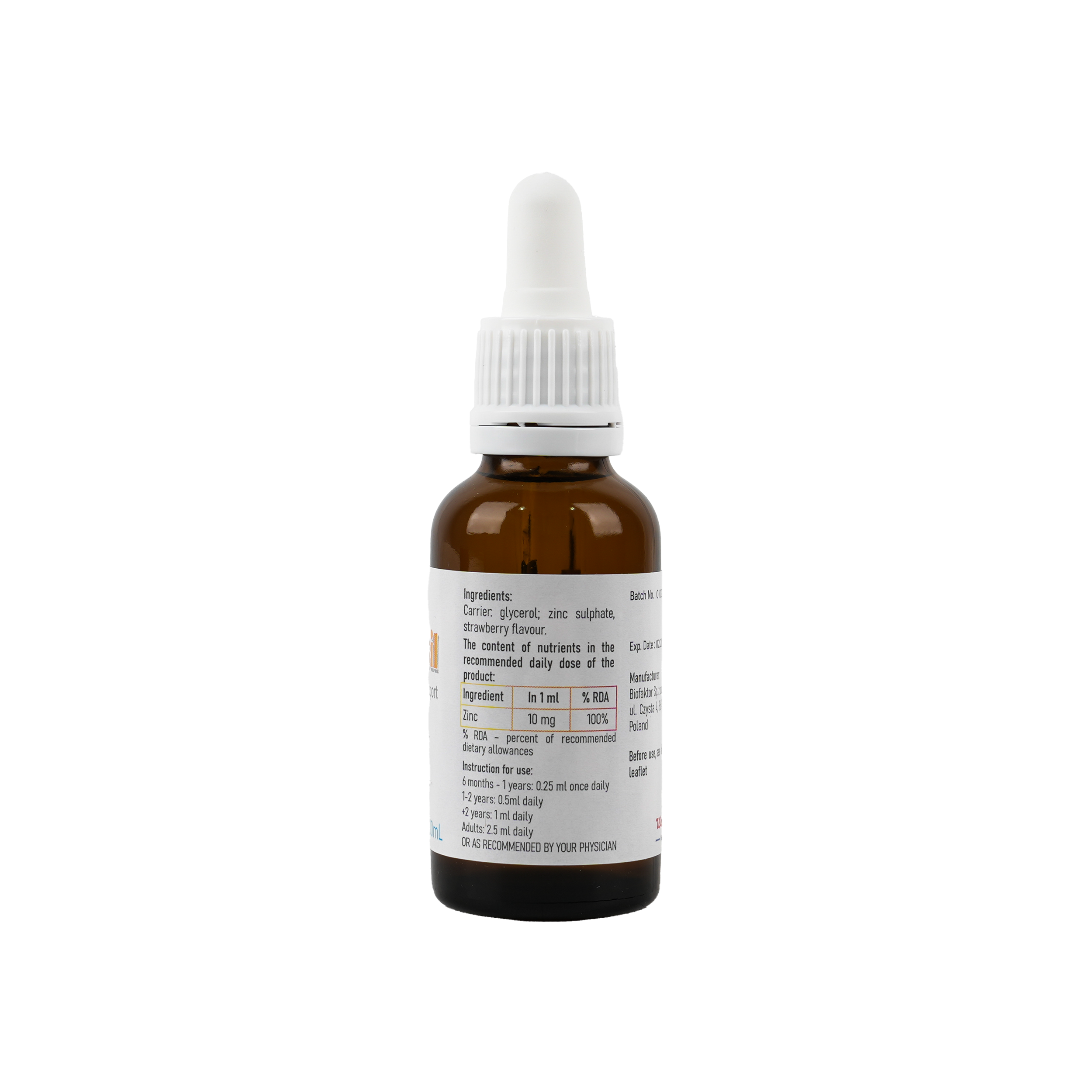 Zincosil Adults & Kids Drops 30ml