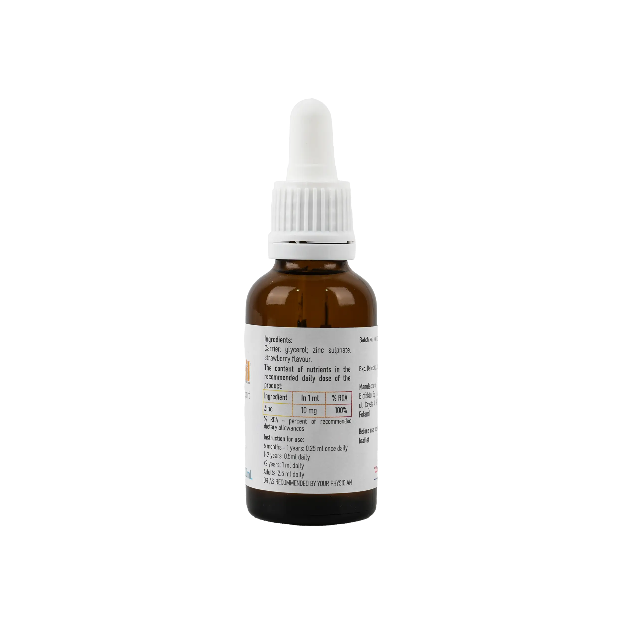 Zincosil Adults & Kids Drops 30ml
