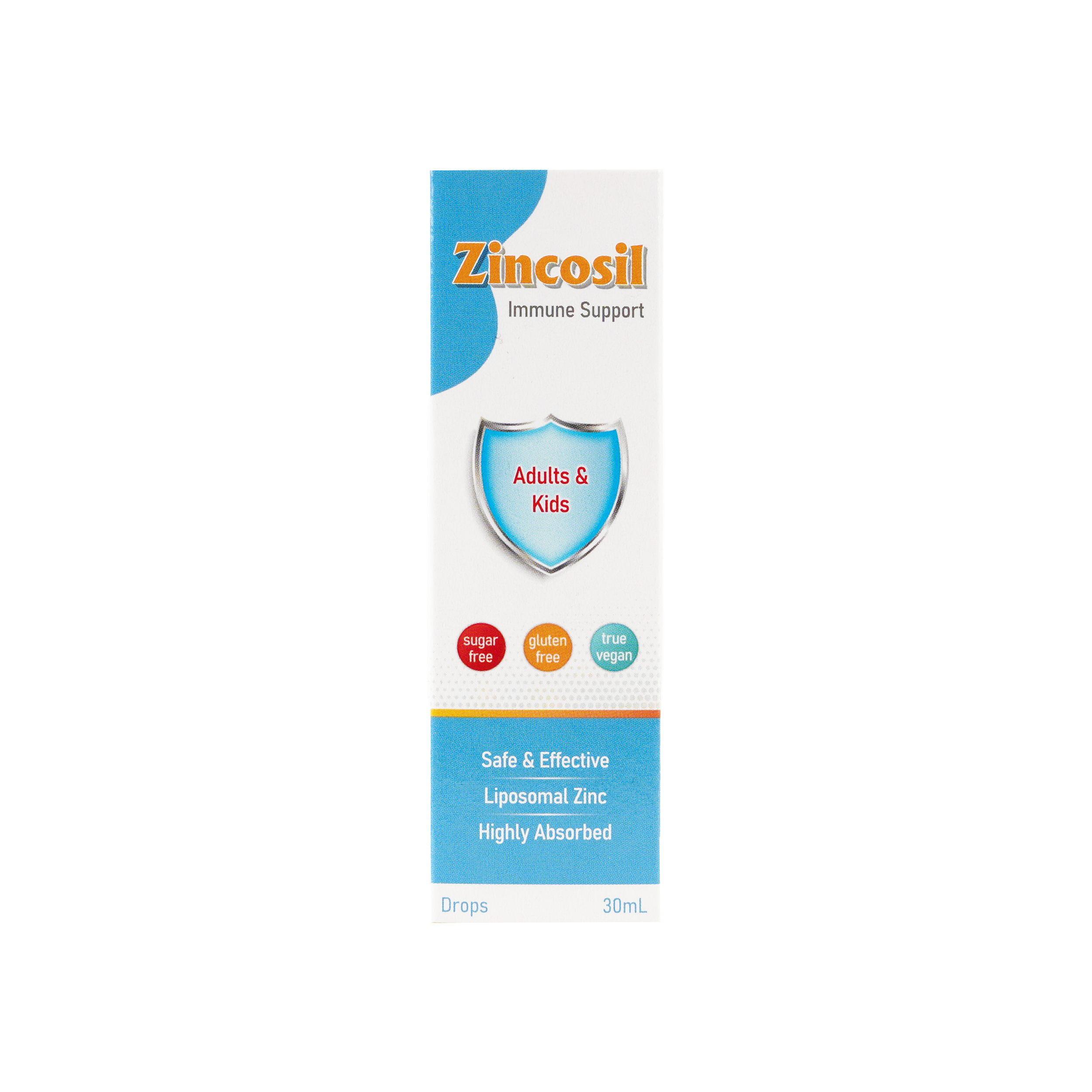 Zincosil Adults & Kids Drops 30ml