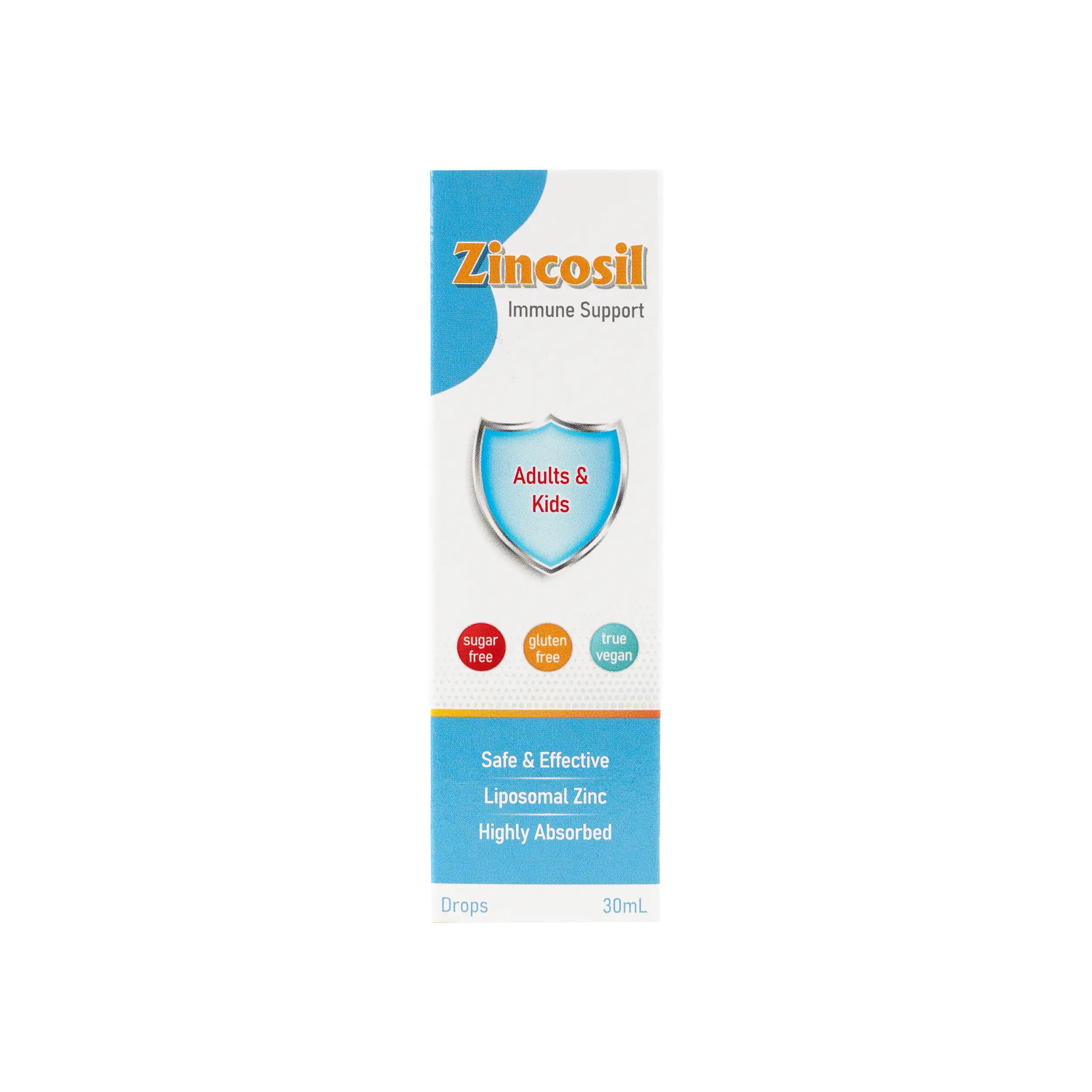 Zincosil Adults & Kids Drops 30ml