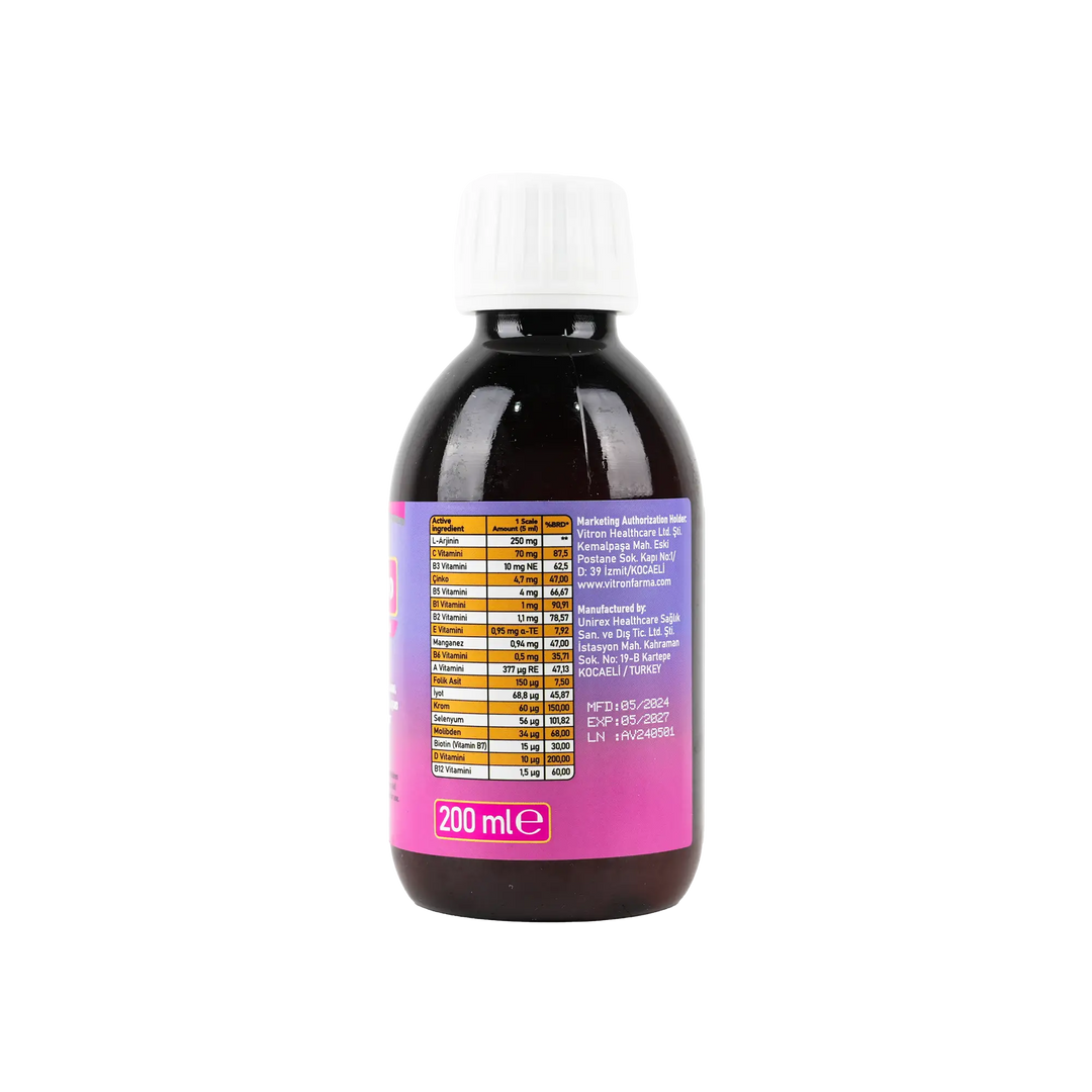 52207-Vitron Argi Vitro Liquid 200ml +4