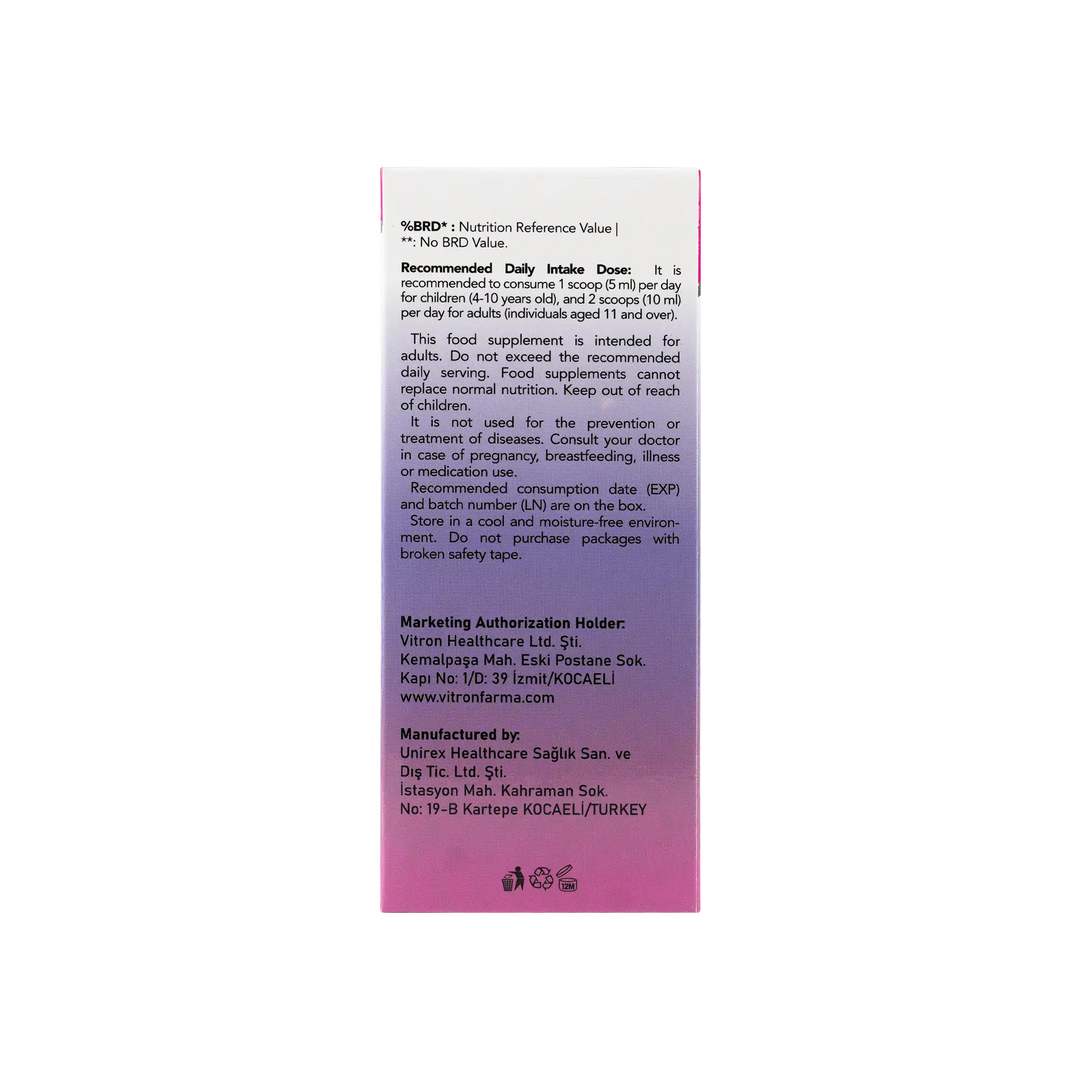 52207-Vitron Argi Vitro Liquid 200ml +6