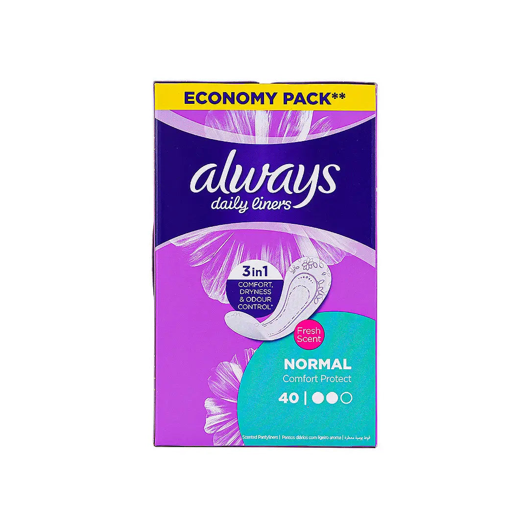 Always Daily Liners Normal 40Pcs-2502