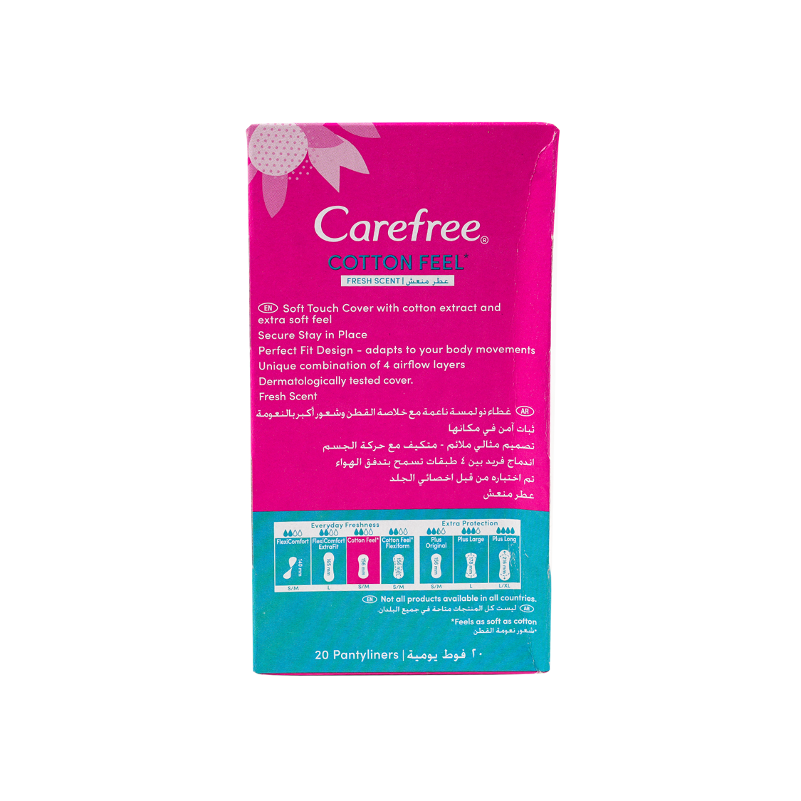 Carefree Breath Cotton Fresh 20 Pads