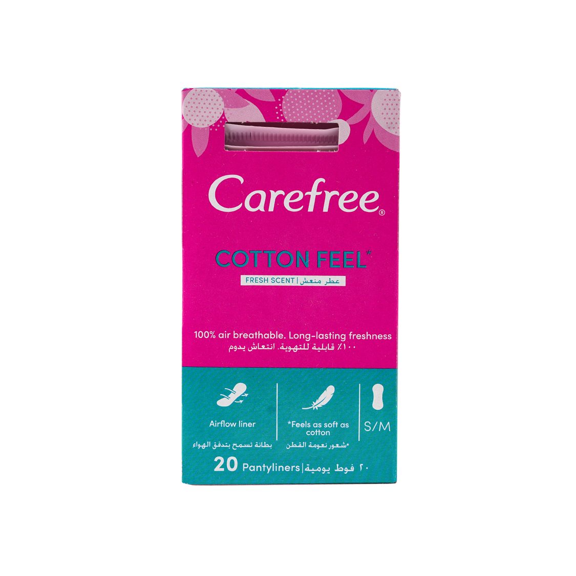 Carefree Breath Cotton Fresh 20 Pads