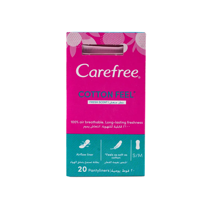 52221-Carefree Cotton Feel 20Pcs-Fresh Scent