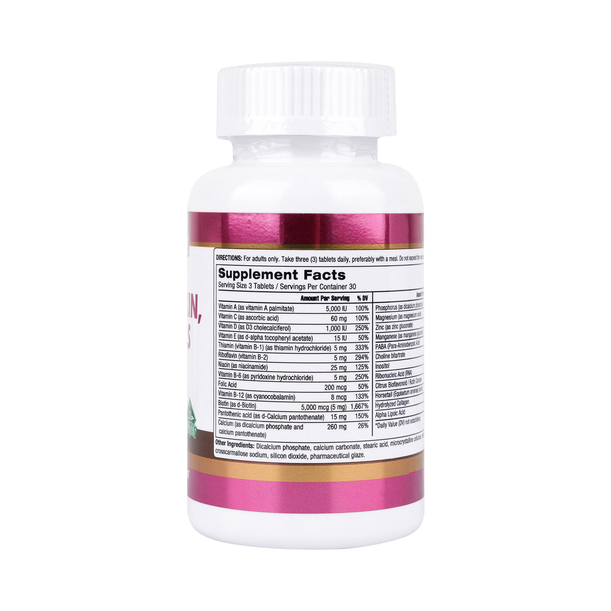 52230-Health Rx Hair , Skin & Nails 90 Tablets +1