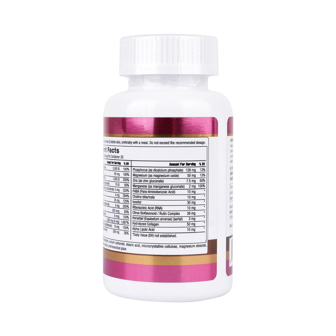 52230-Health Rx Hair , Skin &amp; Nails 90 Tablets +2